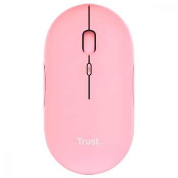 Мишка бездротова Trust Puck Rechargeable Ultra-Thin BT WL Silent Pink