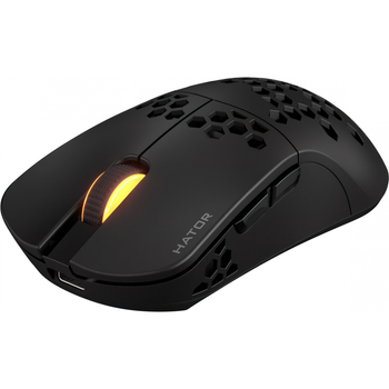 Ігрова миша бездротова HATOR Stellar PRO Wireless black (HTM550)