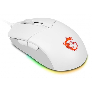 Мишка дротова MSI Clutch GM11 WHITE GAMING Mouse S12-0401950-CLA