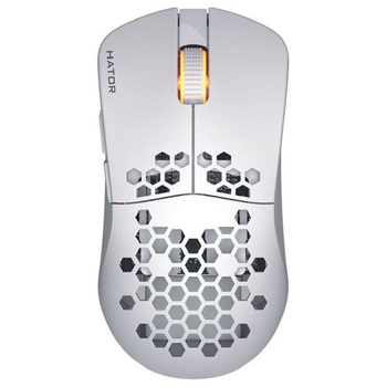 Ігрова миша бездротова HATOR Stellar PRO Wireless white (HTM551)