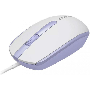 Миша дротова Canyon M-10 USB White Lavender (CNE-CMS10WL)