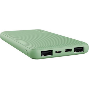 Зовнішній акумулятор PowerBank Trust Primo ECO 10000 mAh Green