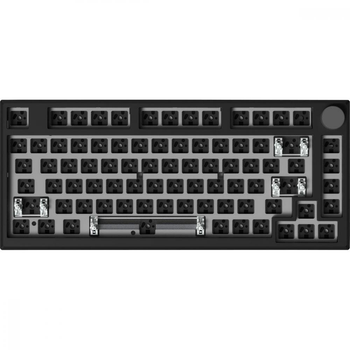 Клавіатура бездротова FL ESPORTS DIY-barebone MK750 Black wireless Three-Mode