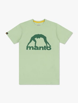 Футболка MANTO t-shirt VIBE 25 mint green-green M