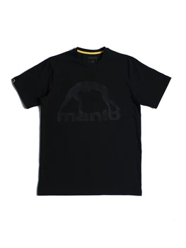 Футболка MANTO t-shirt VIBE BLACKOUT Black XL