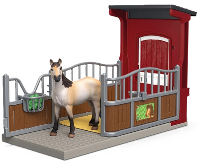 Ігровий набір Schleich Farm World Коробка для поні з кобилою мустангом 42724 (4069111003054) 