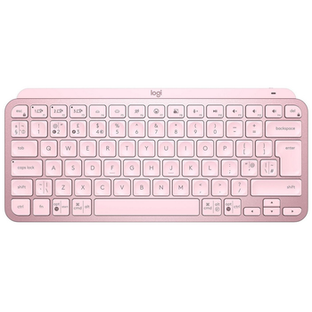 Клавіатура бездротова Logitech MX Keys Mini Wireless Illuminated UA Rose (920-010500) Рожевий 24538