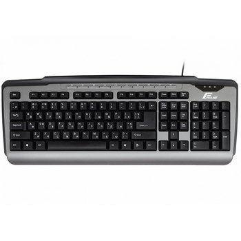 Клавіатура Frime Classic Keyboard Black-Silver USB (FKBB0323) Клавіатура 20290