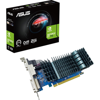 Відеокарта GF GT 710 2 GB GDDR5 Evo Asus (GT710-SL-2GD5-BRK-EVO) Blue 25663