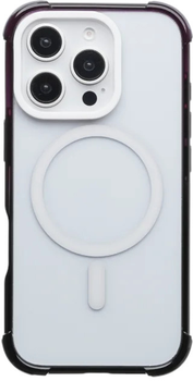 Панель Evelatus Defender Gradient Color MagSafe для Apple iPhone 16 Pro Black Purple (4752192092436)