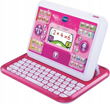 Развивающий ноутбук Vtech 2 в 1 (Немецкая версия) 80-155554 (3417761555545)