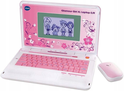 Развивающий ноутбук Vtech Glamour Girl XL (немецкая версия) 80-117964 (3417761179642)