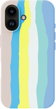 Панель Evelatus Multi-Colored Silicone Case With MagSafe для Apple iPhone 16 Ceramic White (4752192091651)