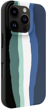 Панель Evelatus Multi-Colored Silicone Case With MagSafe для Apple iPhone 16 Pro Aura Blue (4752192091705)