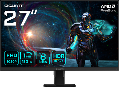 Монітор 27" Gigabyte GS27FA Gaming Monitor