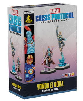 Набір фігурок для складання та розфарбовування Atomic Mass Games Marvel Crisis Protocol Nova & Yondu Character Pack CP126 (841333128333)