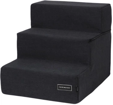 Сходинки для собак Nordic Paws Soft Stair OneSize Black 42 x 42 x 54 см (6972718663362)
