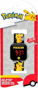 Дитячий цифровий годинник Kids Euroswan Pokemon Pikachu v.2 (8435507887113)