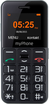 Мобільний телефон MyPhone Halo Easy PL, EN Black (TEL000347)