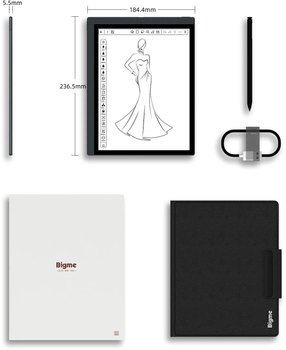 Електронна книга Bigme B1051 Black (6973555480556)