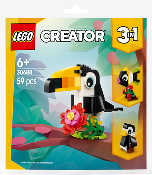 Конструктор LEGO Creator Тропический тукан 59 деталей (30688)