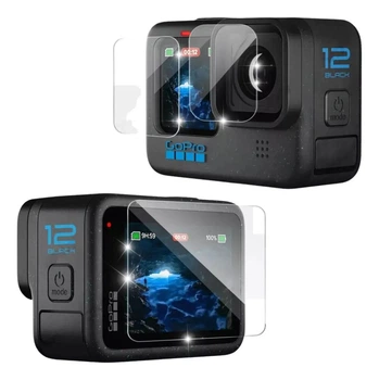 Защитное стекло комплект 3шт. для GoPro HERO 12 BeWatch (12203GO12)