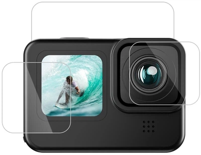 Защитное стекло комплект 3 шт для GoPro HERO 9 BeWatch (12203GO09)