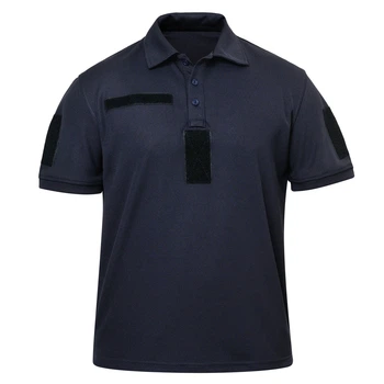Тактичне поло WinTac CoolPass Velcro XS Dark blue