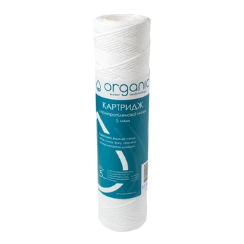 Картридж нитчастий ORGANIC DMSW10PP5 2,5 Х 10, 5 мкм