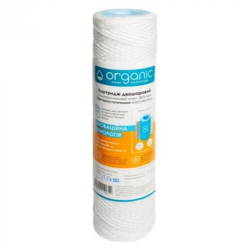 Картридж нитчастий двошаровий ORGANIC DMSW10 2,5 Х 10, 20/5 мкм