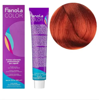 Крем-краска для волос Fanola №7/44 Medium blonde intense copper 100 мл