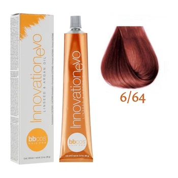 Крем-краска для волос BBCos Innovation Evo №6.64 Dark Red Copper Blonde 100 мл (23128WB)