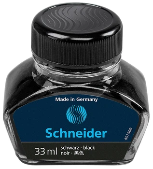 Флакон з рідкими чорнилами Schneider до перових ручок 33 мл Чорні (S6911)