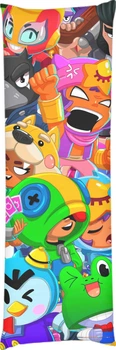 Подушка дакімакура Бійці Brawl Stars Розмір: 30х75 cm