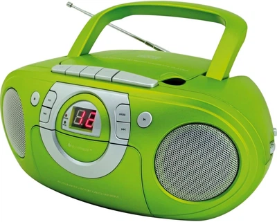 CD бумбокс Soundmaster SCD5100GR с FM-радио зеленый