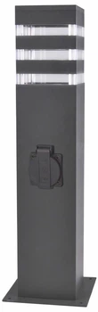 Вуличний світильник Goldlux 327970 Teksas E27 1x20W IP44