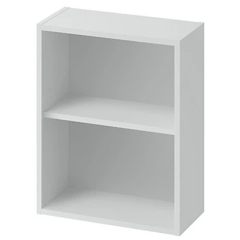 Полка CERSANIT Larga 44.4x55.1x20см монтаж подвесной серый S932-095