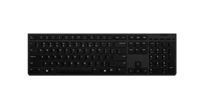 Клавіатура бездротова Lenovo Professional Wireless Rechargeable Keyboard-Ukraine (4Y41K04077)