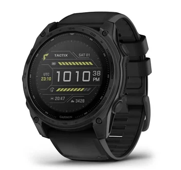Смарт-годинник GARMIN tactix 8 - 51 mm Solar Elite Includes Applied Ballistics Elite Solver (010-03407-10/11)