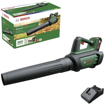 Повітродувка садова Bosch AdvancedLeafBlower 36V-750 акб, з/у 2.0 Аh (06008C6000)
