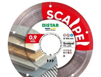 Круг алмазний відрізний DiStar 101,6*0,9/0,5x5x22,23 1A1R SCALPEL 11120158027