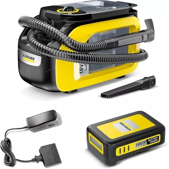 Аккумуляторный моющий пылесос Karcher SE 3-18 Compact с зарядкой и батареей 18/25