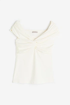 Топ H&M XL кремовий 12031157820