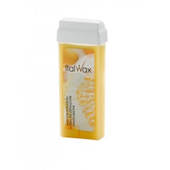 Віск у картриджі (касетний) ItalWax на 100 г для депіляції Лимон