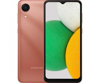 Смартфон Samsung Galaxy A03 CORE 2/32Gb BRONZE (SM-A032FZCD) (UA UCRF) Seller Refurbished