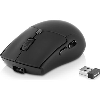 Мышка real-el rm-460w Wireless/Bluetooth Black (el123200048)