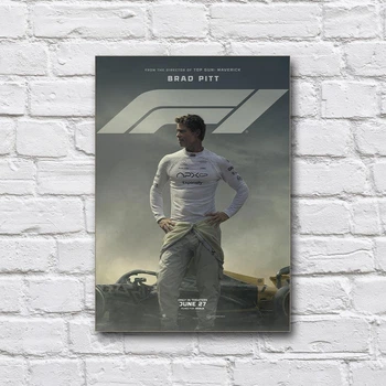 Деревянный постер фильма «F1» 210х297 мм