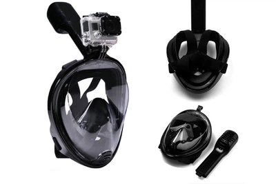 Маска S/M черная для подводного плавания, маска для снорклинга Easybreath Tribord