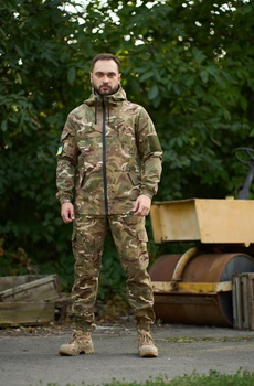 Тактичний костюм демісезонний Terra ріп стоп куртка та штани Intruder 0250 L Мультикам ( IN - 0250/02 C )