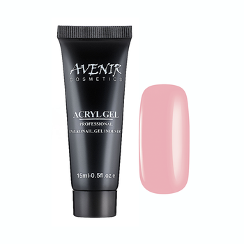 Акрил - гель для нігтів Avenir №07 natural pink 15 мл